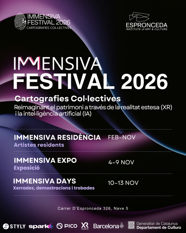 IMMENSIVA FESTIVAL 2026 CARTOGRAFIES COL·LECTIVES