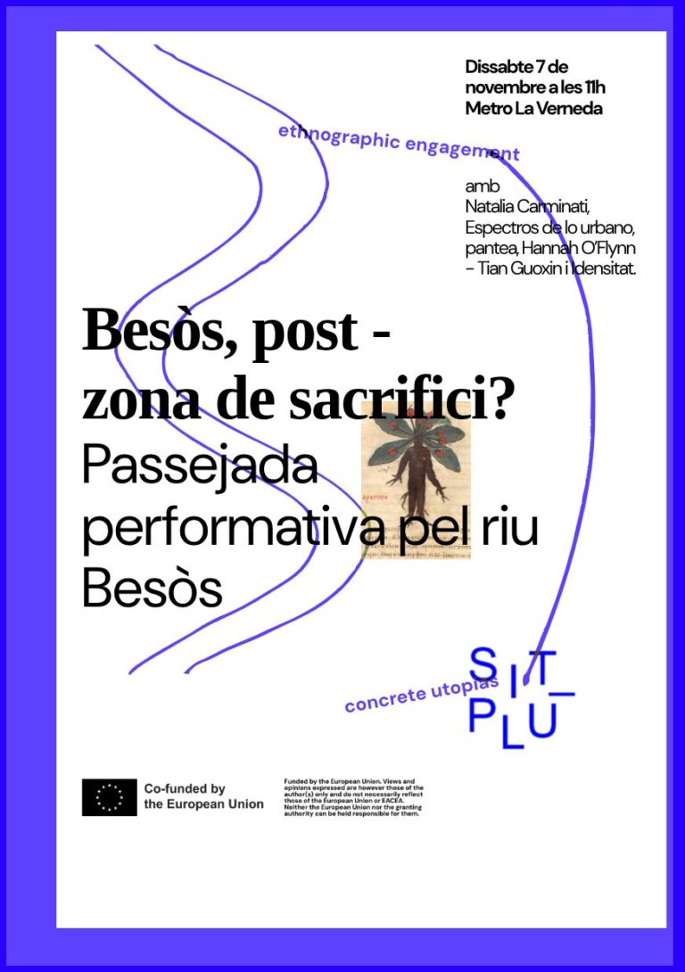 Besòs, post-zona de sacrifici? Passejada performativa pel riu